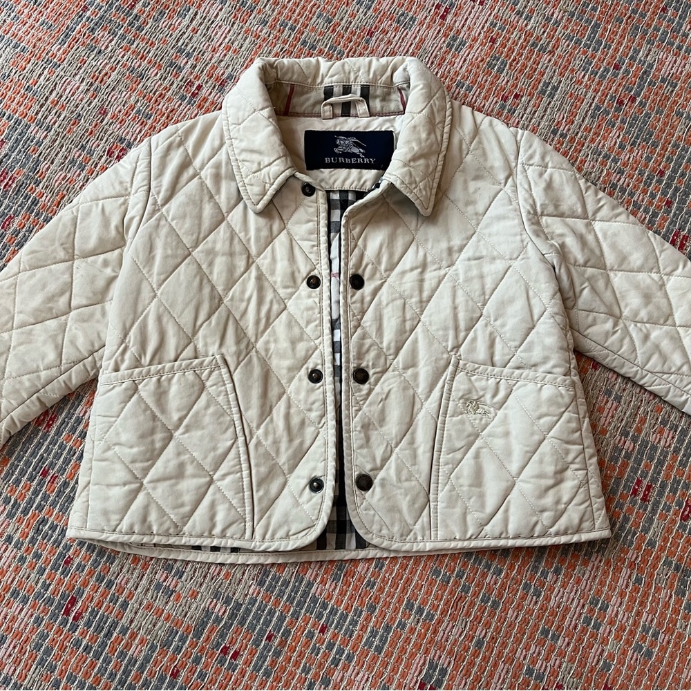 Burberry quilted coat